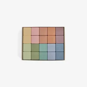 Raduga Grez Wooden Cube Set - Earth Pastel