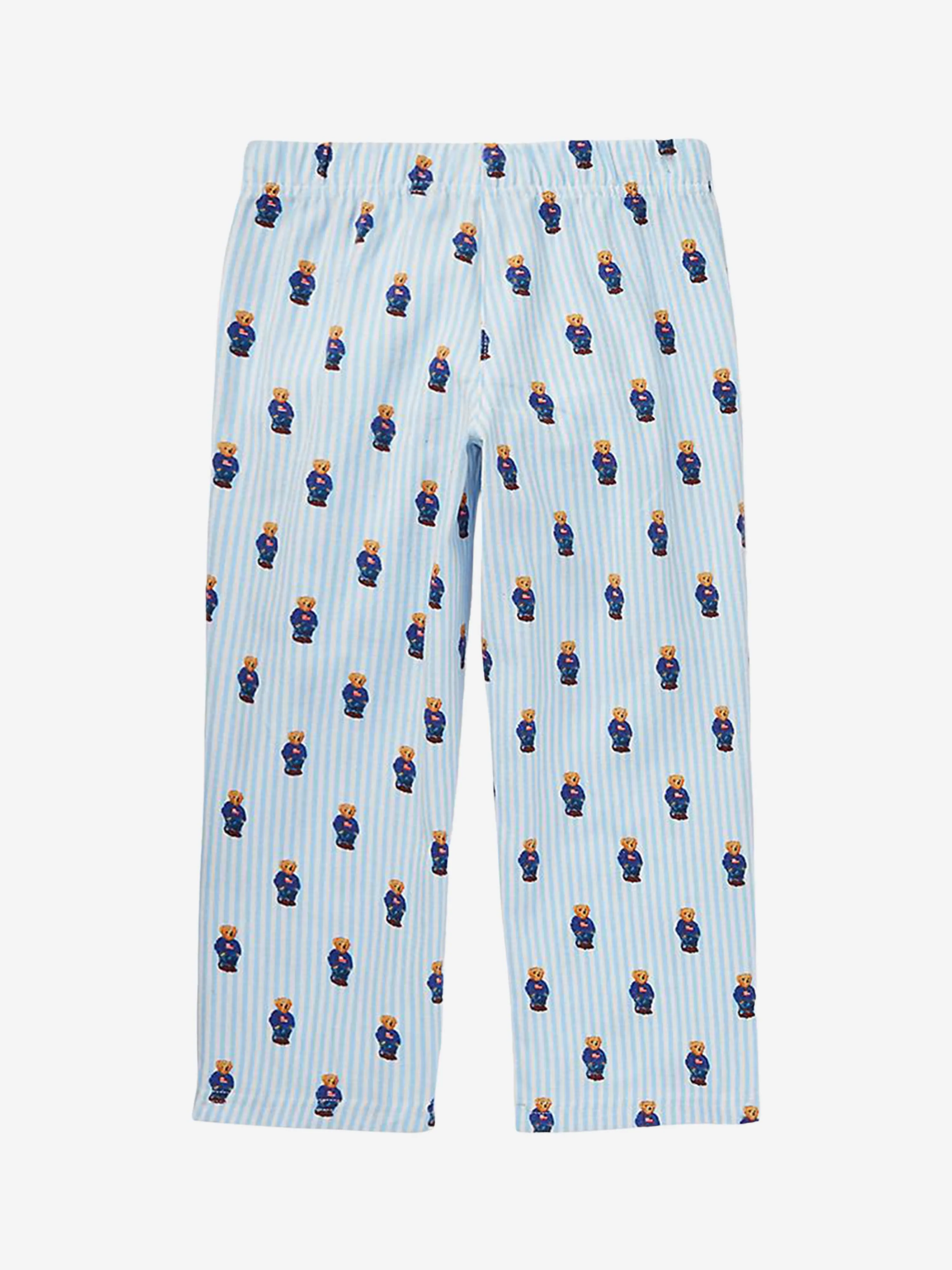 Ralph Lauren Boys Bear Pyjama Set in Blue