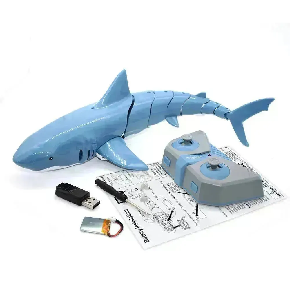 Remote Control Shark 2.4G Remote Control Fish Children's Toys Summer Water Toys