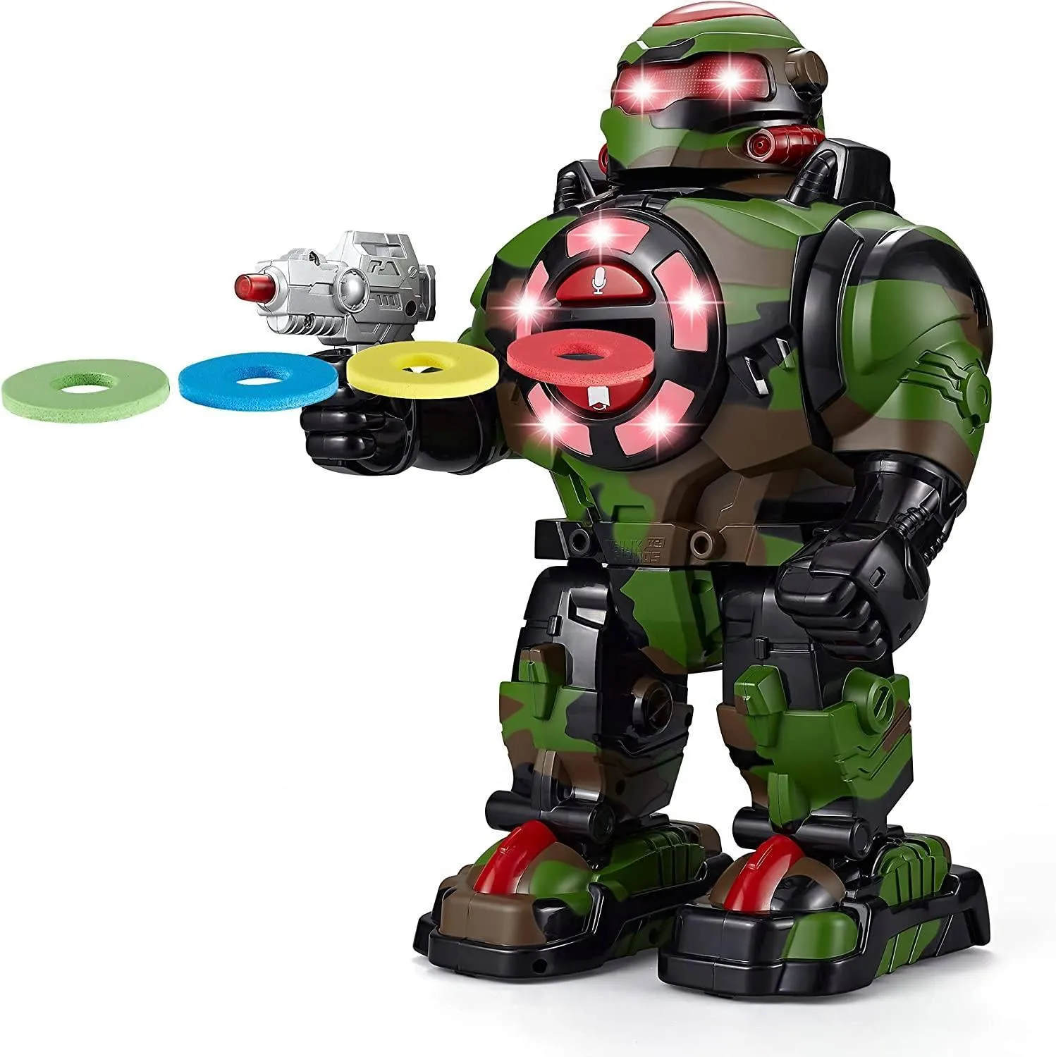 RoboShooter Remote Control Interactive Robot - Camouflage