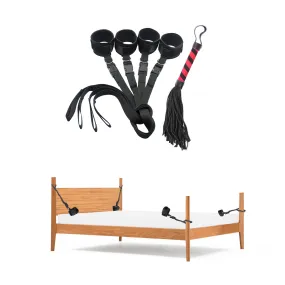 ROOMFUN PU-003 High Quality Bed Restraints Bondage Kit