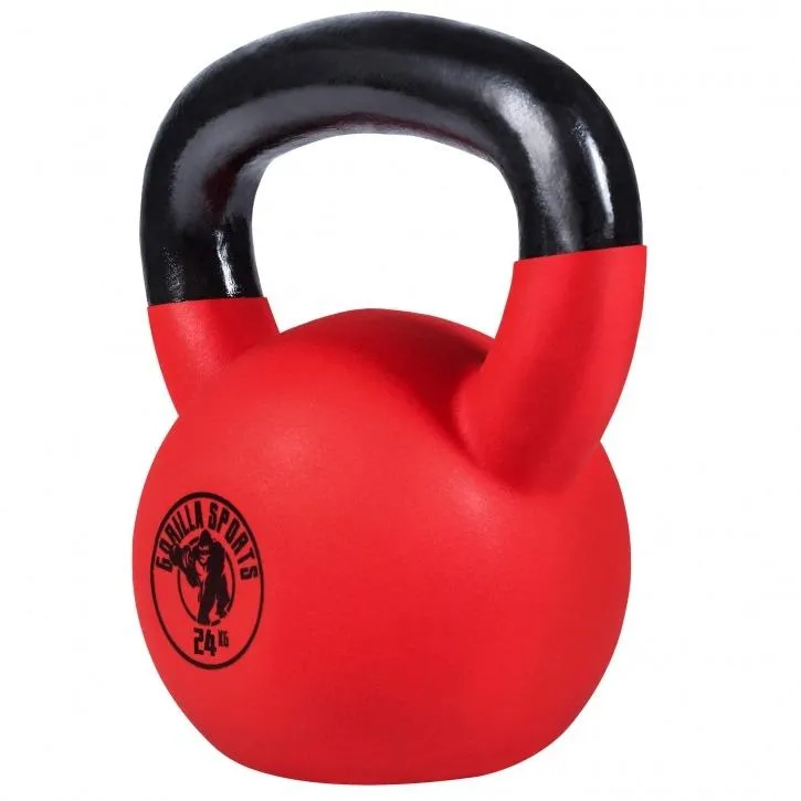 Rubber Coated Kettlebell 24KG