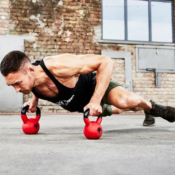 Rubber Coated Kettlebell 24KG