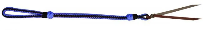 Showman Two Tone Braided Nylon Quirt. SH48002