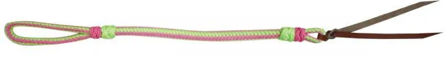 Showman Two Tone Braided Nylon Quirt. SH48002