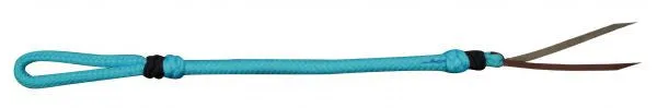 Showman Two Tone Braided Nylon Quirt. SH48002