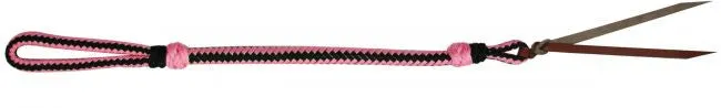 Showman Two Tone Braided Nylon Quirt. SH48002