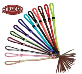 Showman Two Tone Braided Nylon Quirt. SH48002