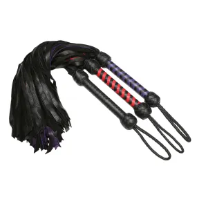 Strict Leather Premium Deerskin Flogger- Black