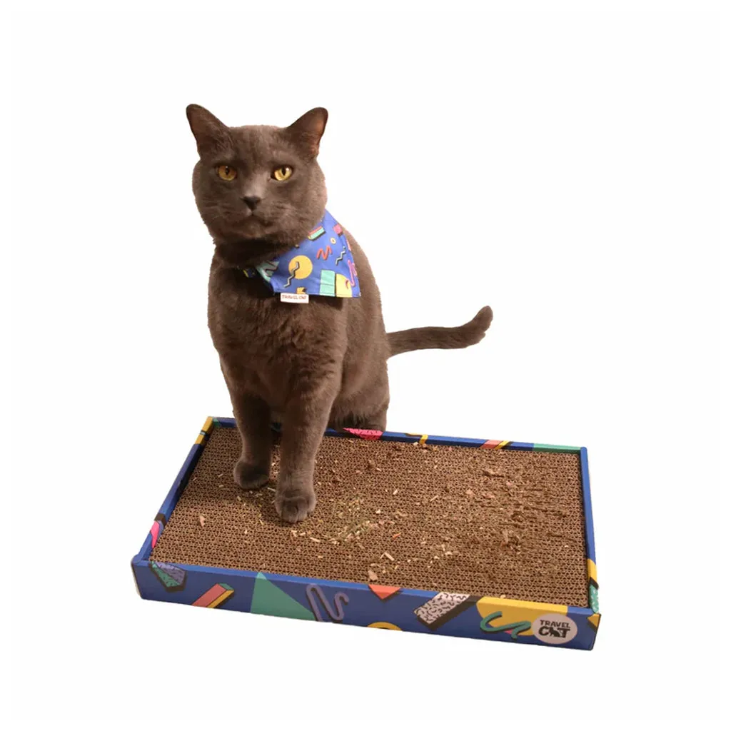 The 90s Cat Portable Travel Cat Scratcher