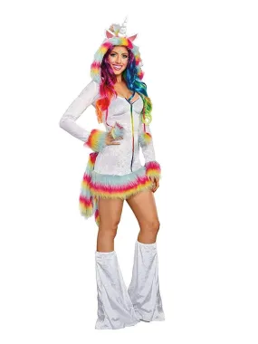 Unicorn Beauty Women's Costume Hoodie