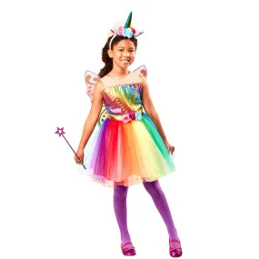 Unicorn Rainbow Tutu Child Costume