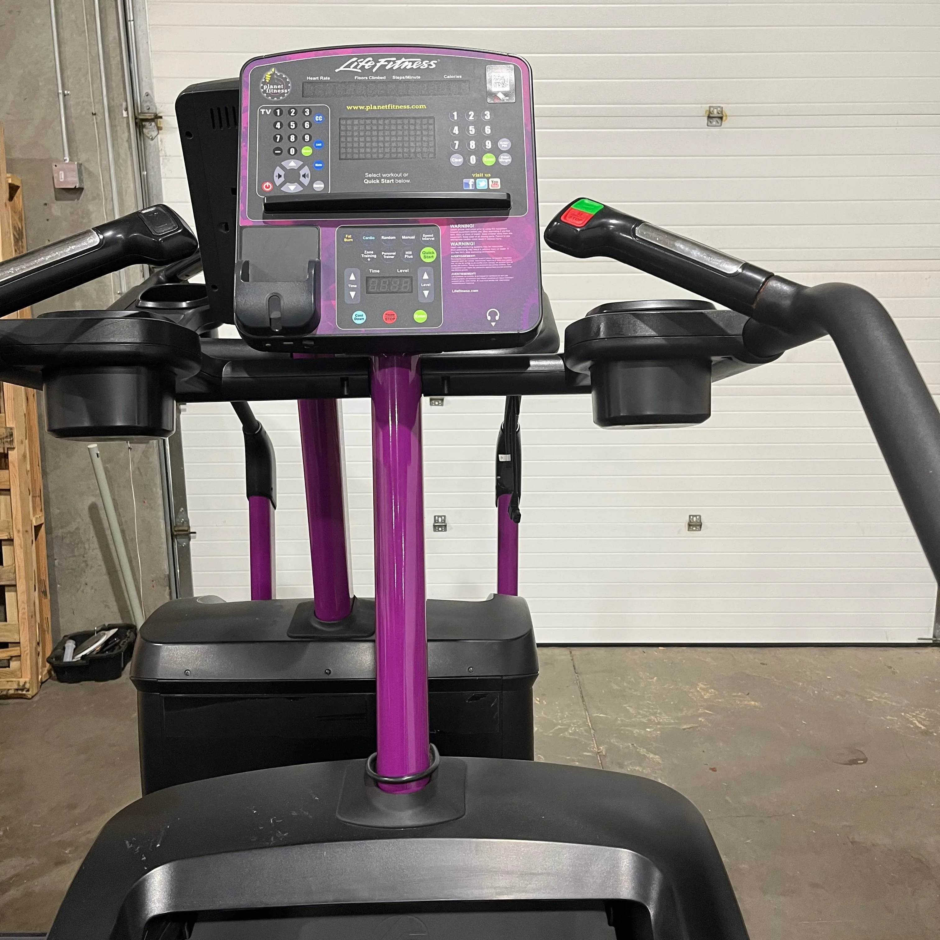 Used Life Fitness PowerMill Integrity Series Climber