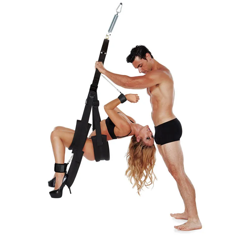 WhipSmart Fantasy Bondage Swing - Black Swing