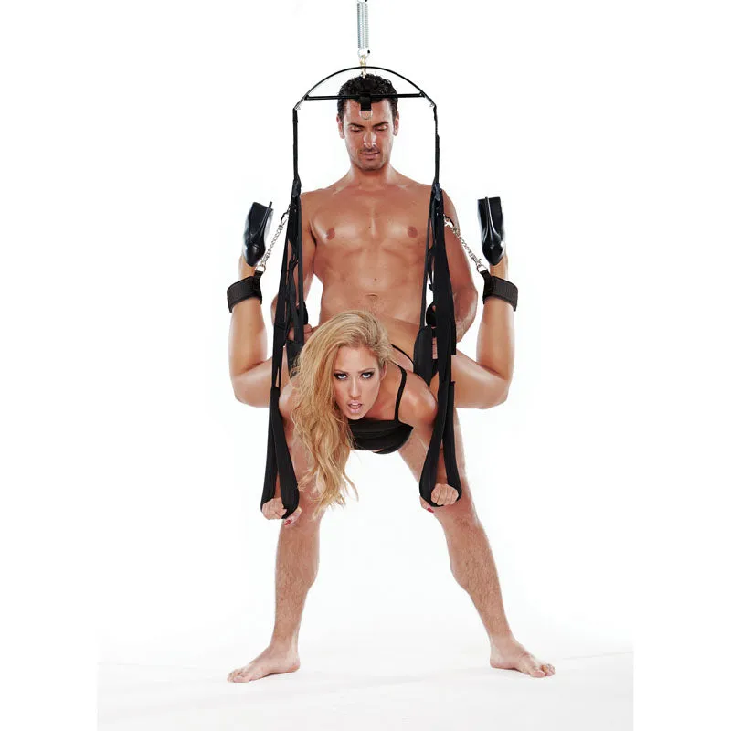 WhipSmart Fantasy Bondage Swing - Black Swing