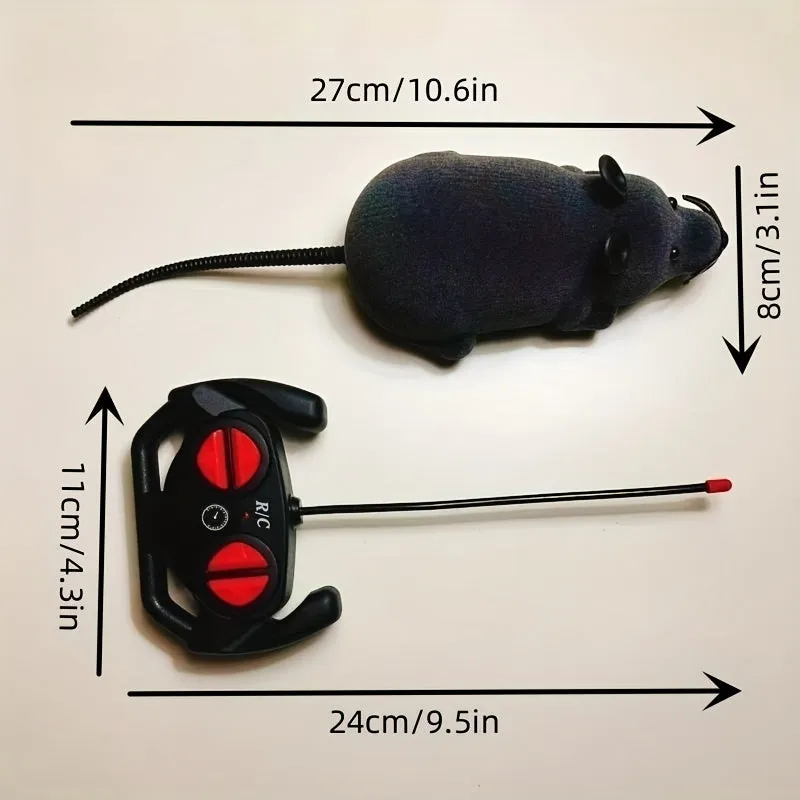 Wireless RC Rat Mouse  Interactive Toy for Pets