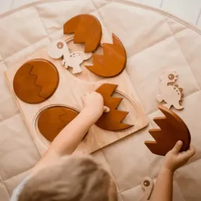 Wooden Dinosaur Hatching Puzzle