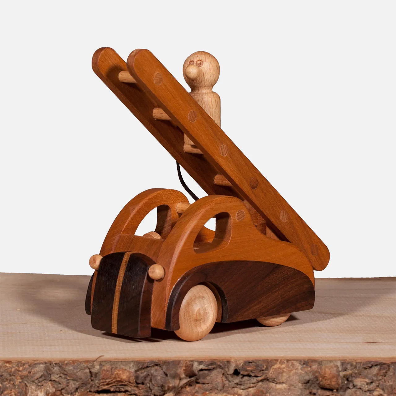 Wooden Fire Truck - Luther